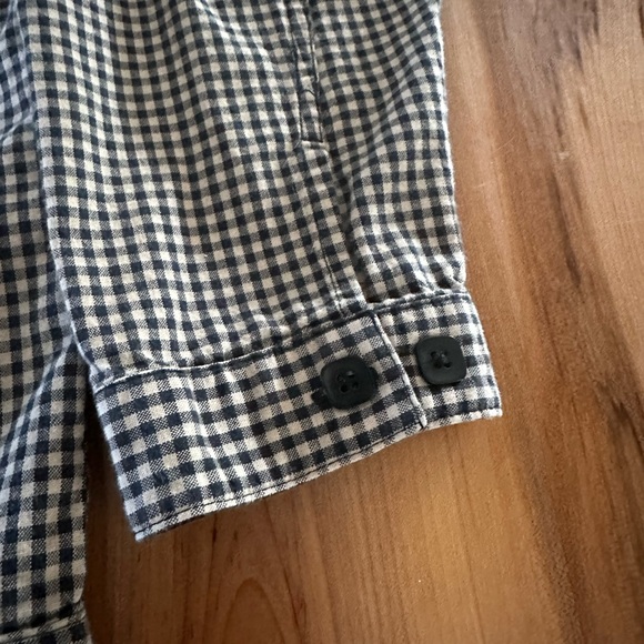 CJ Banks Women’s Button Up Long Sleeve Hooded Shirt - Picture 4 of 8